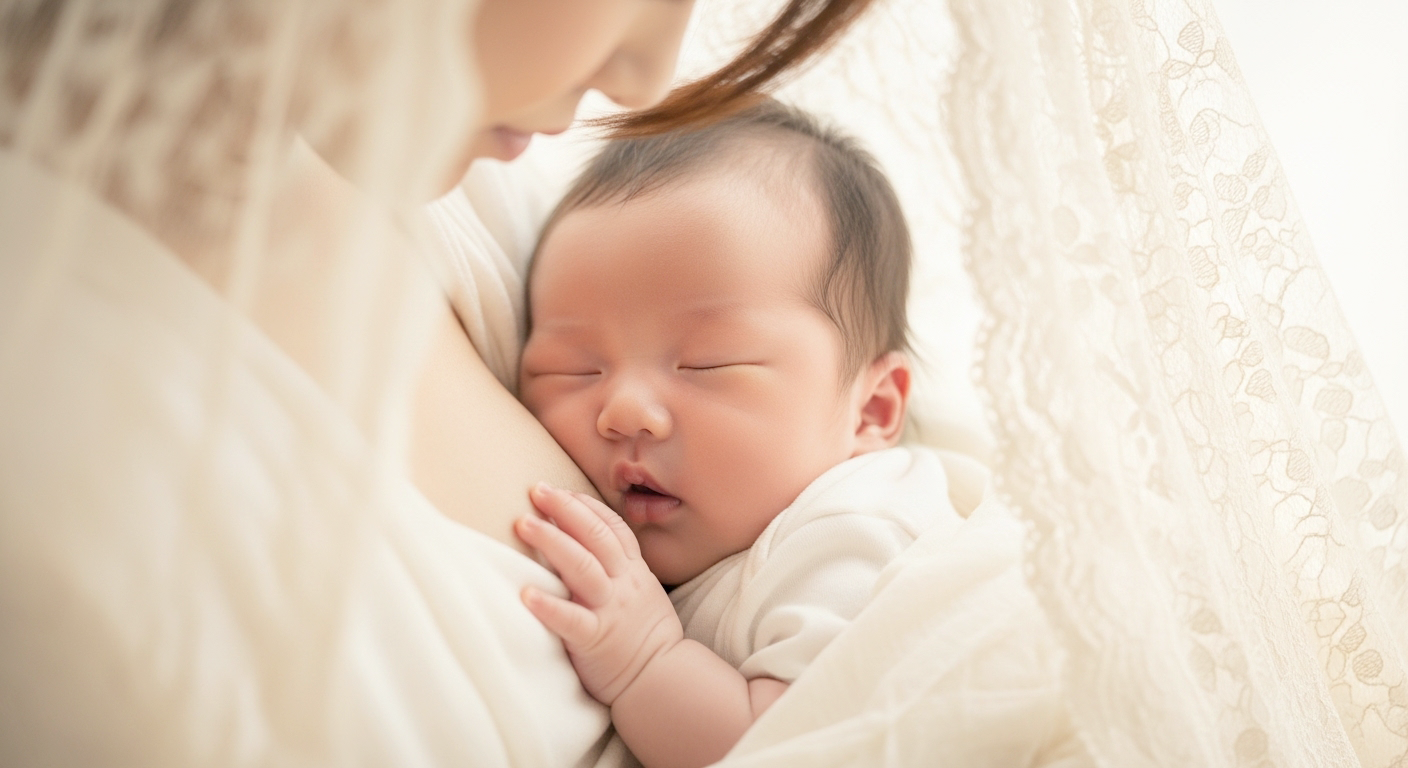 母乳と生命イメージビジュアル